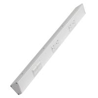 Task Lighting 24" 20 amp 120 volt White 2 Single Pole Switch/Receptacle Combination Power Strip